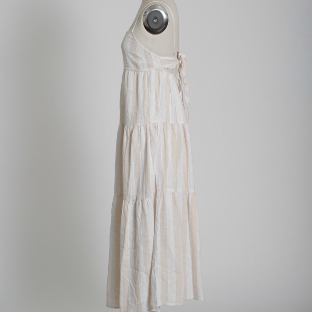 Anthropologie Cloth & Stone backless linen dress - Picture 7 of 9